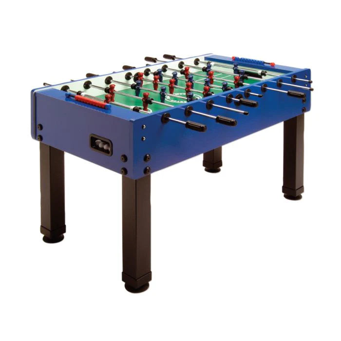 Foosball table, Soccer table Black/Blue-GCC Home Center