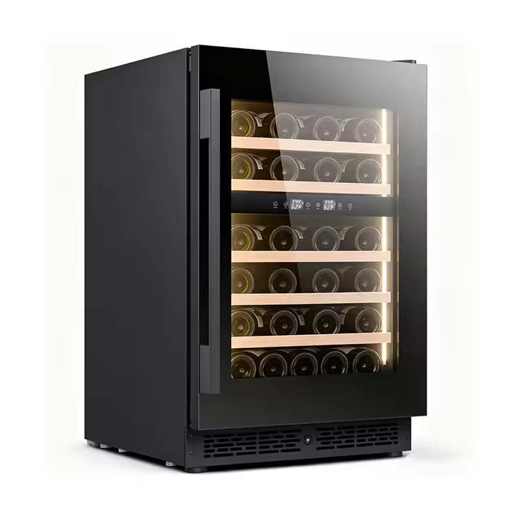 24 Inch Dual Zone Wine Fridge with 41 Bottle