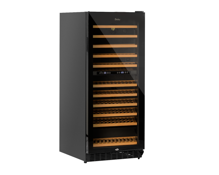 Wine and Beverage Cooler 121 Bottle Dual Zone Wine Fridge 325L Black – TERBC128DZ