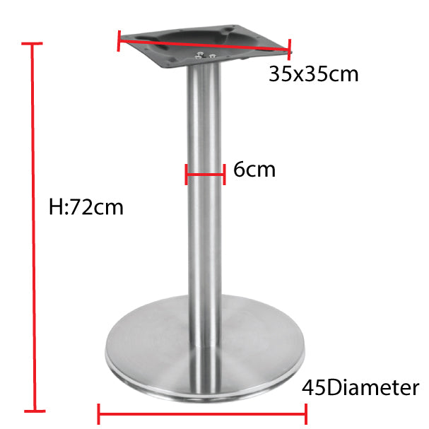 Jilphar Furniture Stainless Steel Table Base JP3010B-GCC Home Center