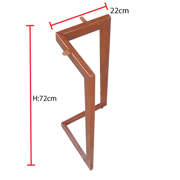 V-Shape Cast Iron Table Legs