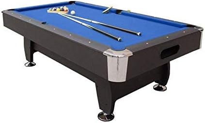 Billiard Table 9ft Wooden Design - Blue-GCC Home Center