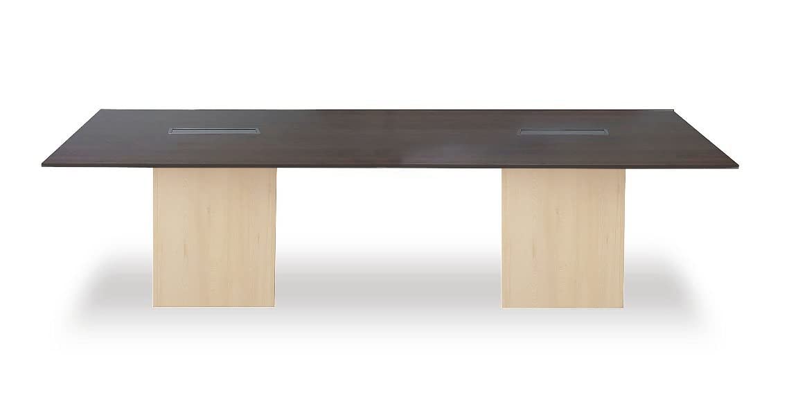 Mahmayi Modern Conference Table, Office Meeting Table, Conference Meeting Room Table - Light Concrete, 480CM