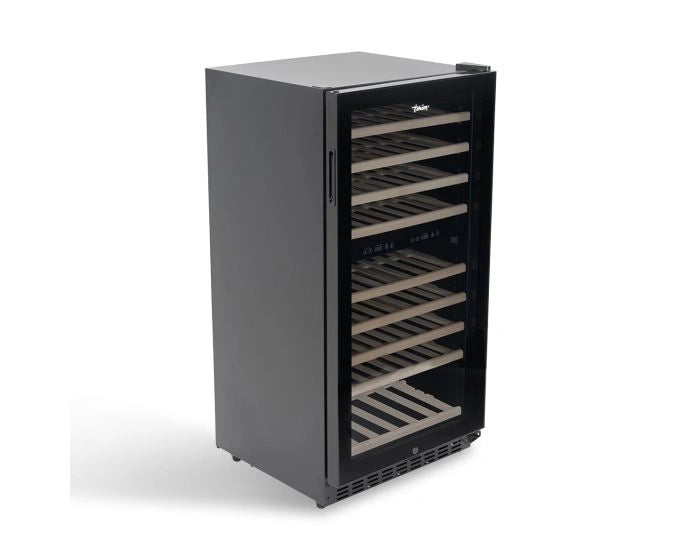 Beverage & Wine Cooler 76 Bottle Dual Zone Wine Fridge 225L Black – TERBC76DZ
