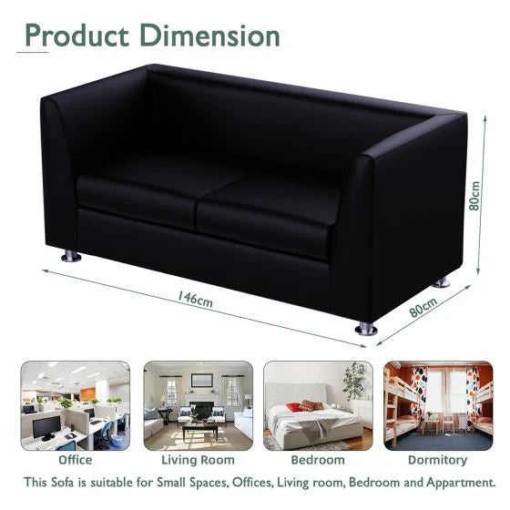 Seater PU Sofa, Elegant Sofa with Matt Finish Idea For Office And Home-GCC Home Center