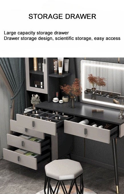 Makeup Vanity Light with Adjustable Brightness for Small Bedroom Dressers-GCC Home Center