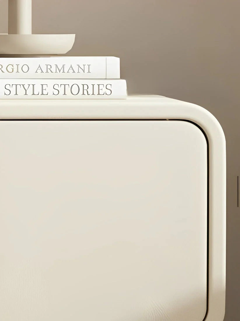 Bedside Table with Two Drawers, Nightstand for Bedroom 50H*45W*40D cm-GCC Home Center