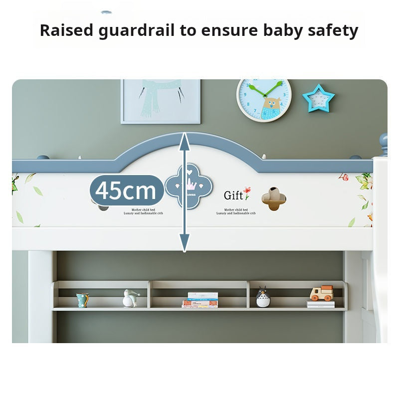 COOLBABY ZLJ1117 Multifunctional Modular Bed With Stairs And Double Drawers-GCC Home Center