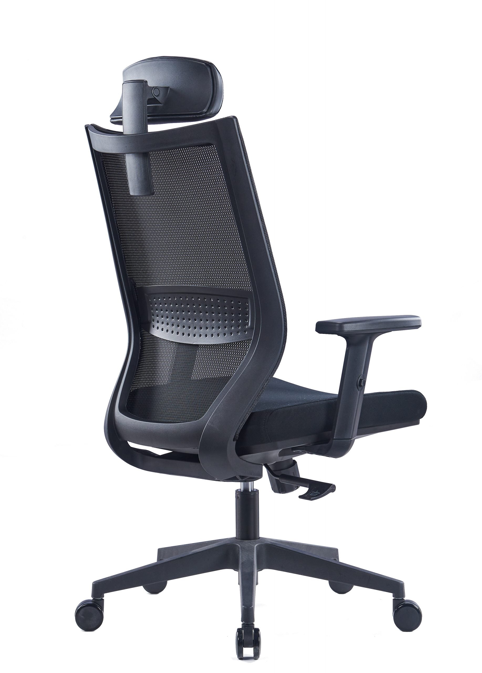 Adjustable Headrest High Back Mesh Computer Desk Chair