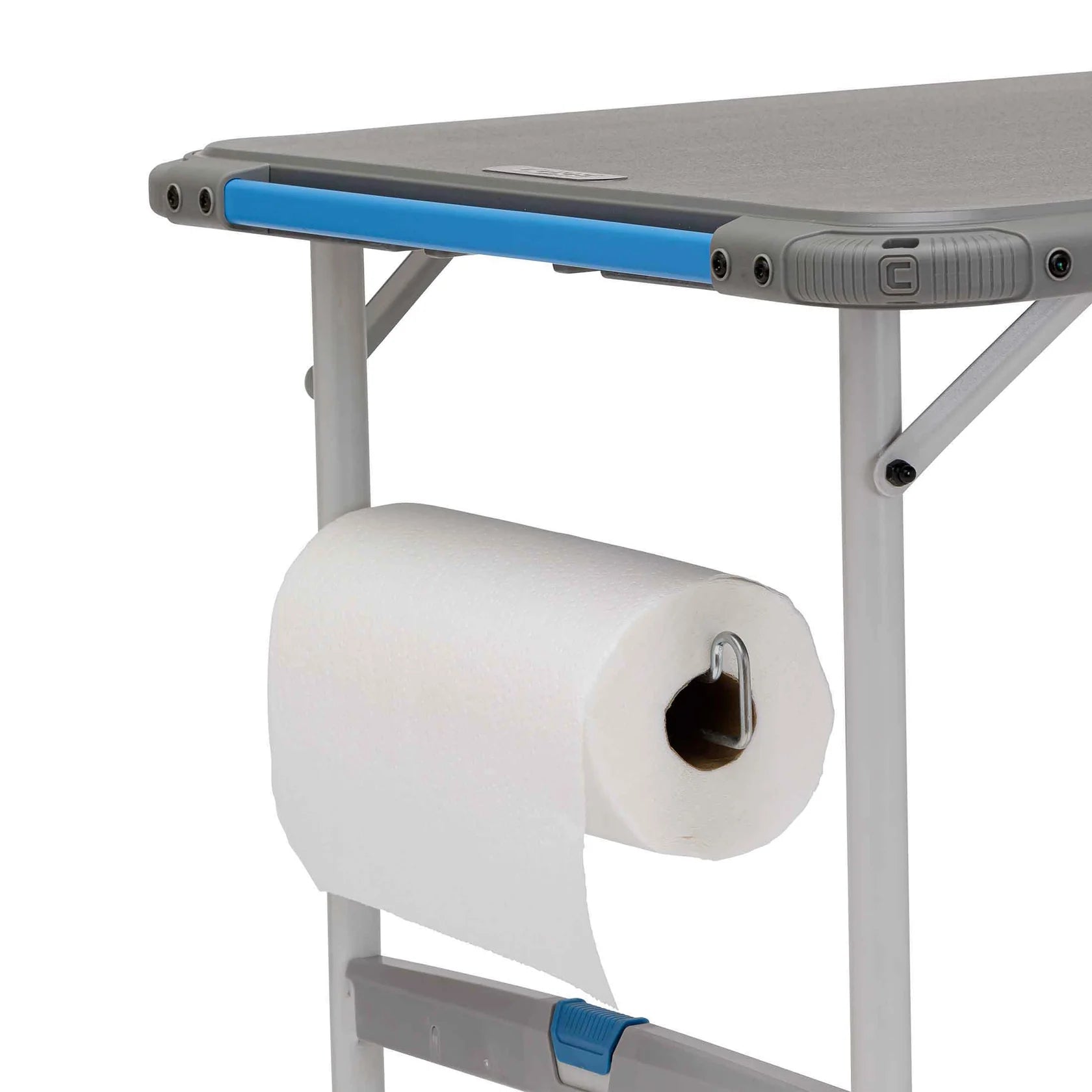 Core 4 Foot Outdoor Table with Flex Rail – Portable, Outdoor Prep Table, Camping Table