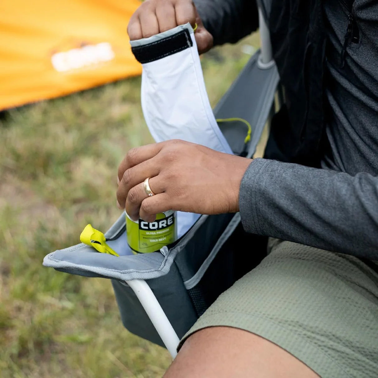 Core Quad Mesh Chair – Breathable Comfort for Outdoor And Camping
