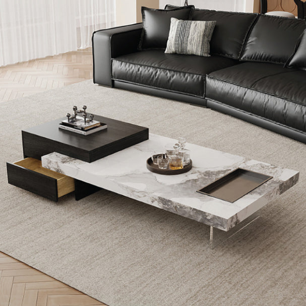 Jilphar Furniture Modern High-end Light Luxury Rock Panel Coffee Table JP4053-GCC Home Center