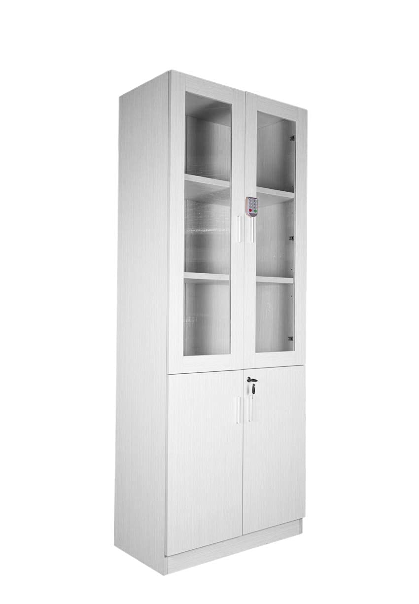 Mahmayi Storage Cabinet for Home Office (White Credenza)