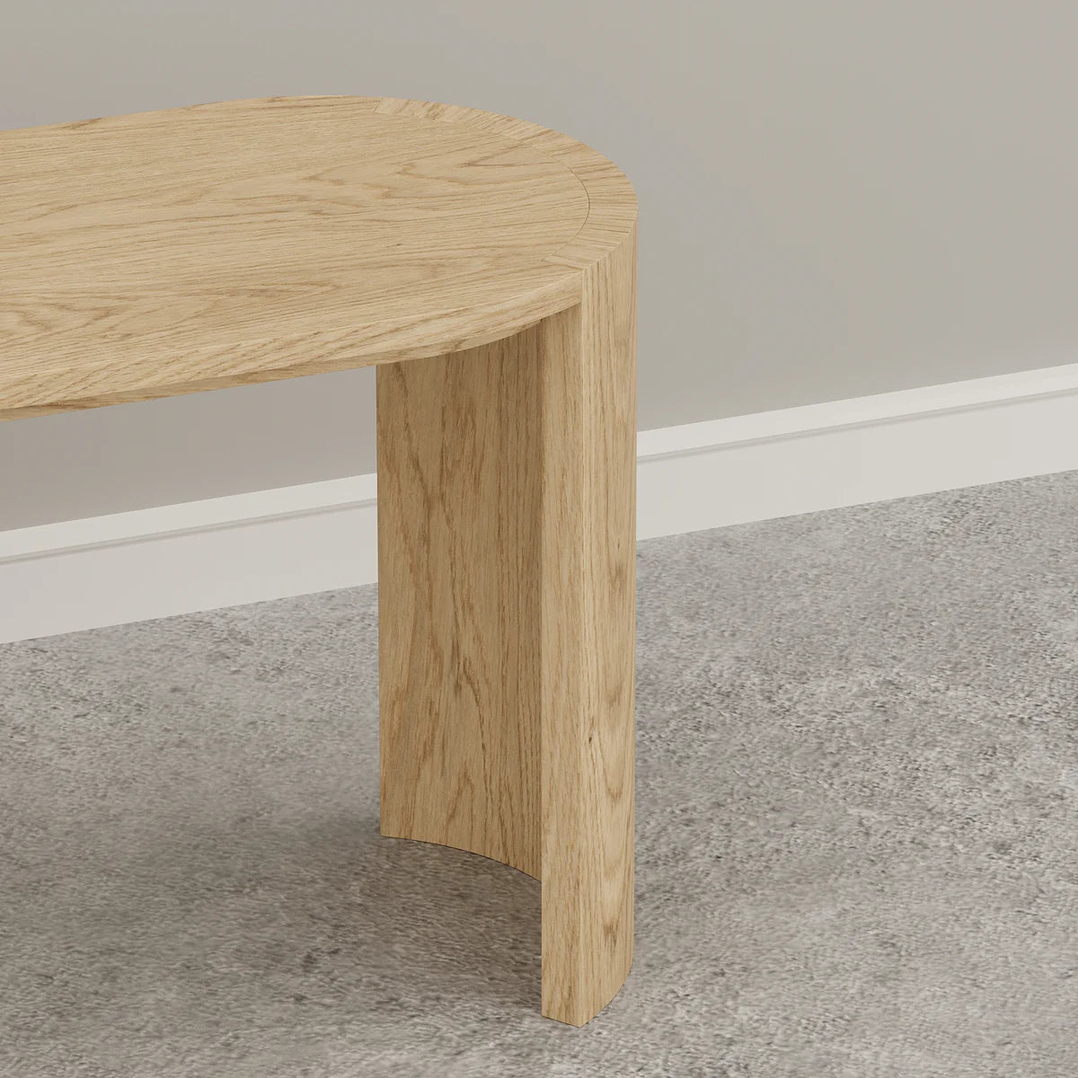 Coffee Table – 95 x 35 CM | Modern Oak Veneer Design