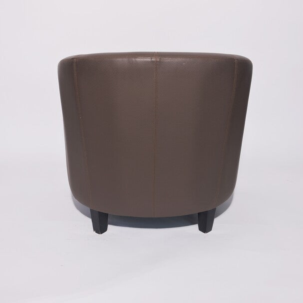 PU Leather Customizable U-Shape Single Seater Sofa