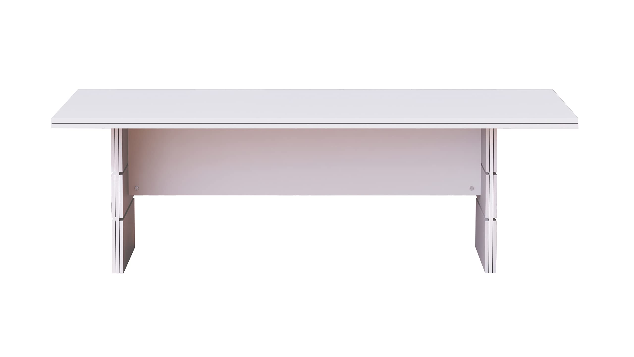 Mahmayi Modern Conference Table, Office Meeting Table, Conference Meeting Room Table - Light Concrete, 480CM