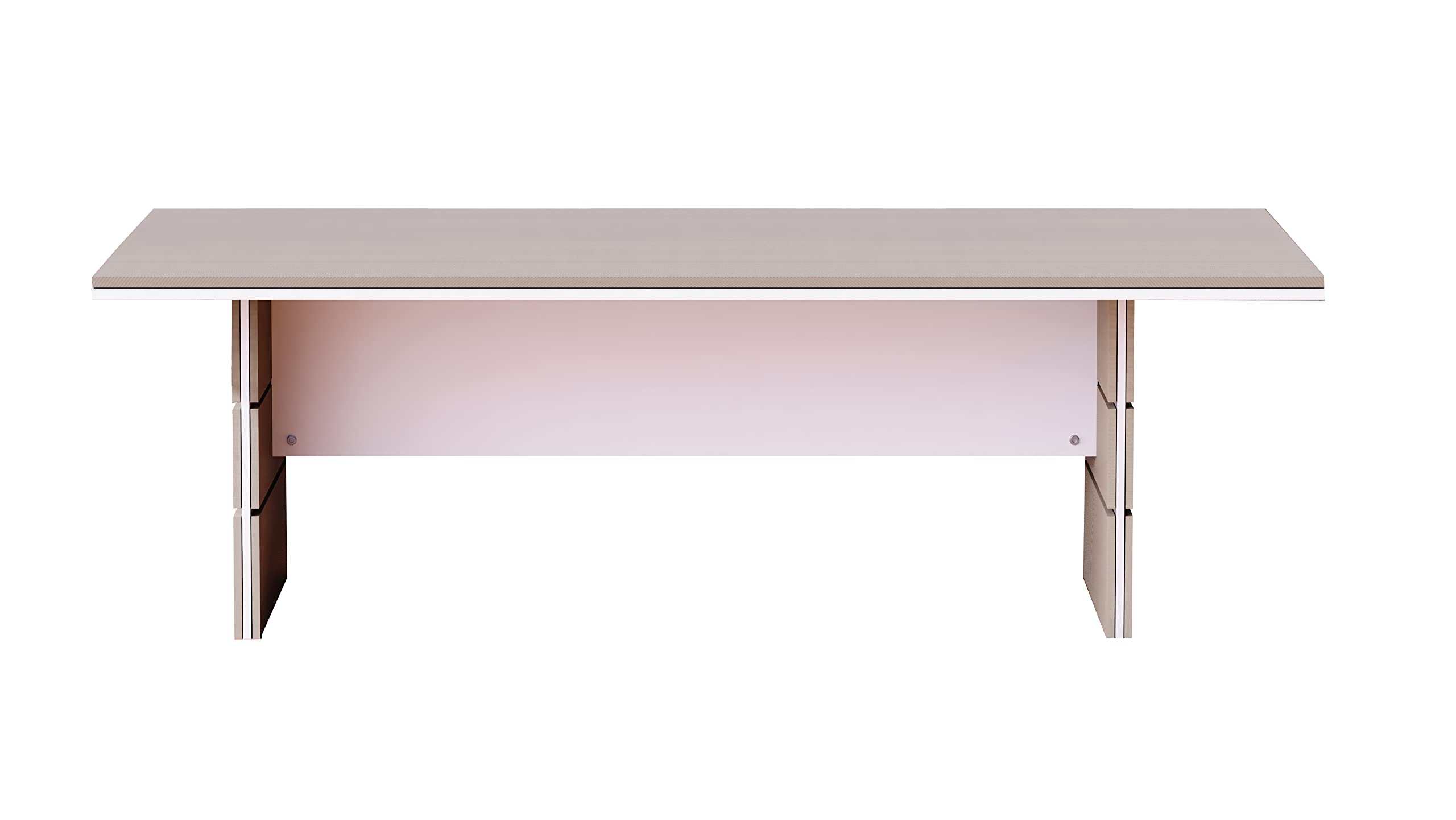 Mahmayi Modern Conference Table, Office Meeting Table, Conference Meeting Room Table - Light Concrete, 480CM