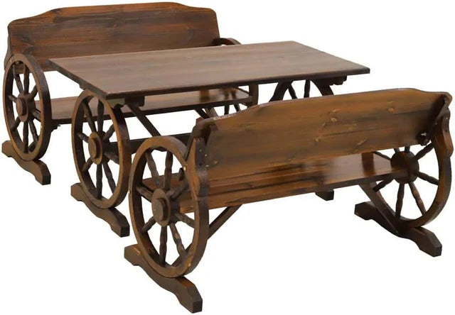 Elegant Wooden Table and Chairs set-GCC Home Center