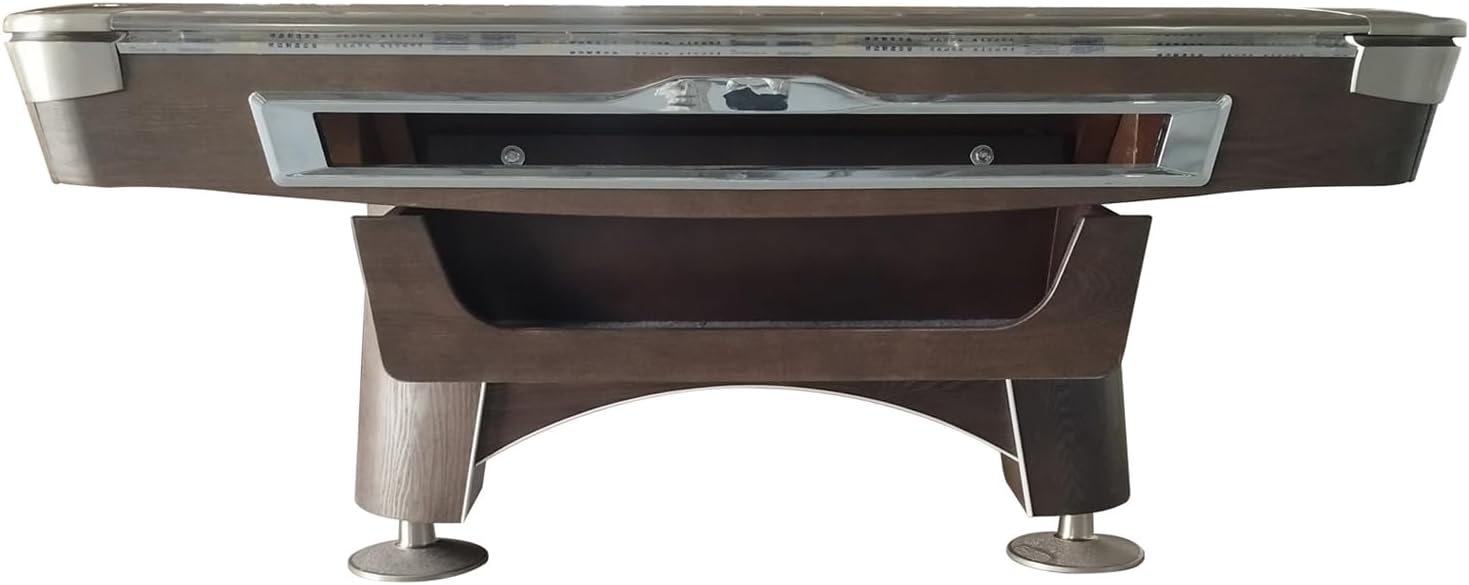 COOLBABY Luxury 9FT Pool Table Professional Solid Wood Billiard Table with Complete Billiard Accessory Sets, Perfect for Family Game
