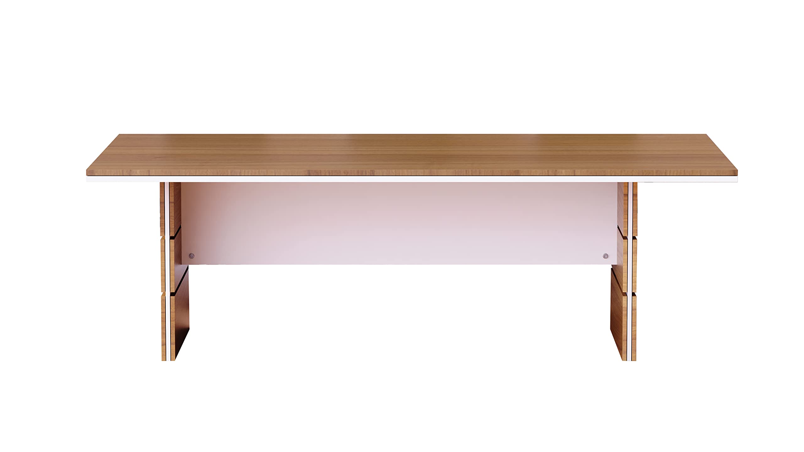 Mahmayi Modern Conference Table, Office Meeting Table, Conference Meeting Room Table - Light Concrete, 480CM