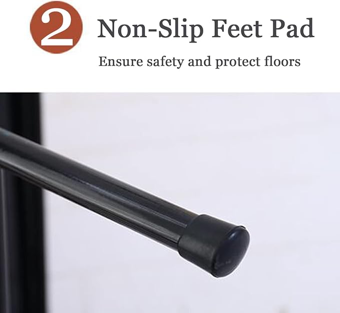 Folding Chair With Padded Seats Multi Functional Portable Chair For Home Dining Office - Black-GCC Home Center