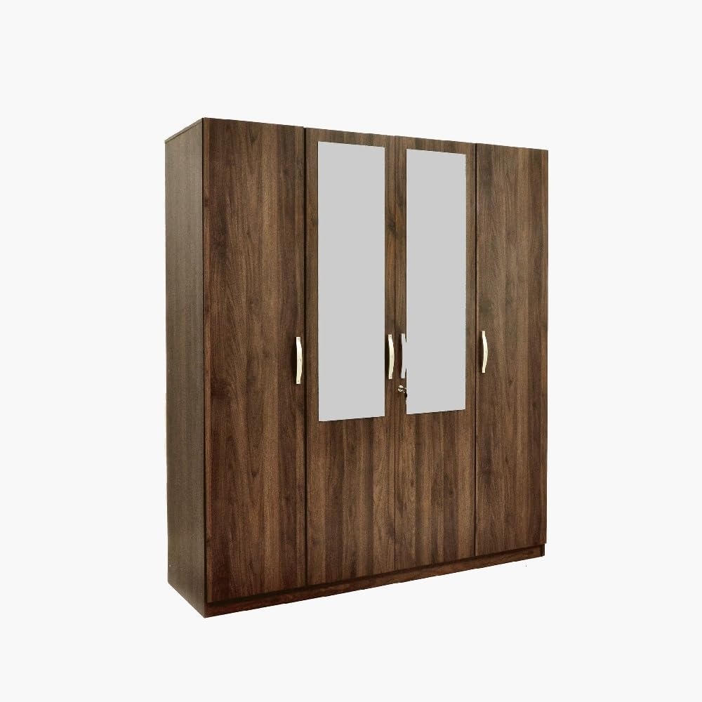 Kulltorp Plus 4-Door Wardrobe with Mirror-165488066-GCC Home Center