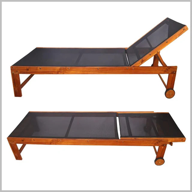 Adjustable Sun Lounger For Beach, Pool And Garden-GCC Home Center