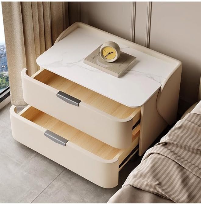 Modern Bedside Table Luxury Nightstands Multifunction Nightstand For Bedroom-GCC Home Center