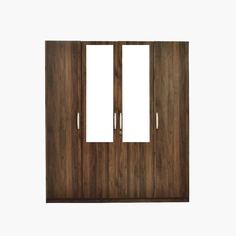 Kulltorp Plus 4-Door Wardrobe with Mirror-165488066-GCC Home Center