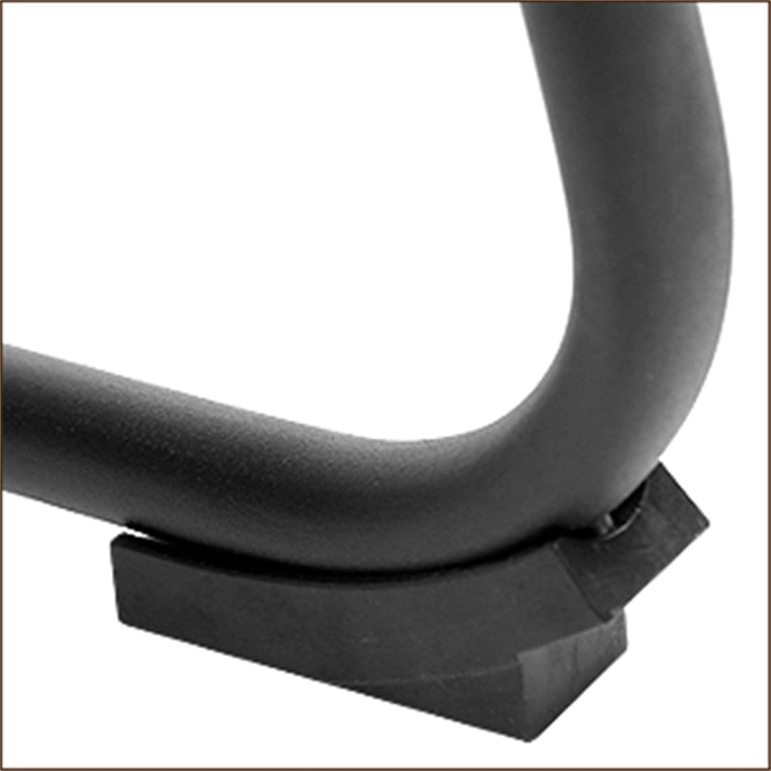 LANNY Leather Bar Stools Brown Office Cocktail High Chair Height for Pub Coffee Home Dinning Kitchen T10002 with Back and Footrest Modern-GCC Home Center