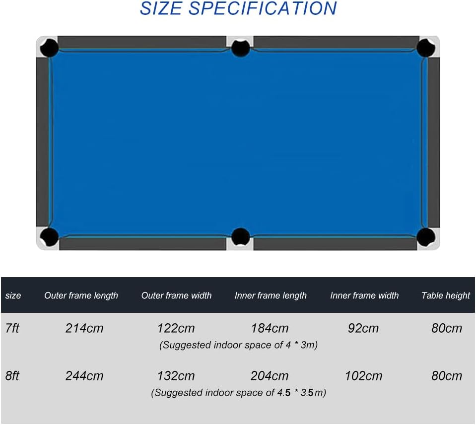 3 IN 1 Professional Billiard Pool Tables