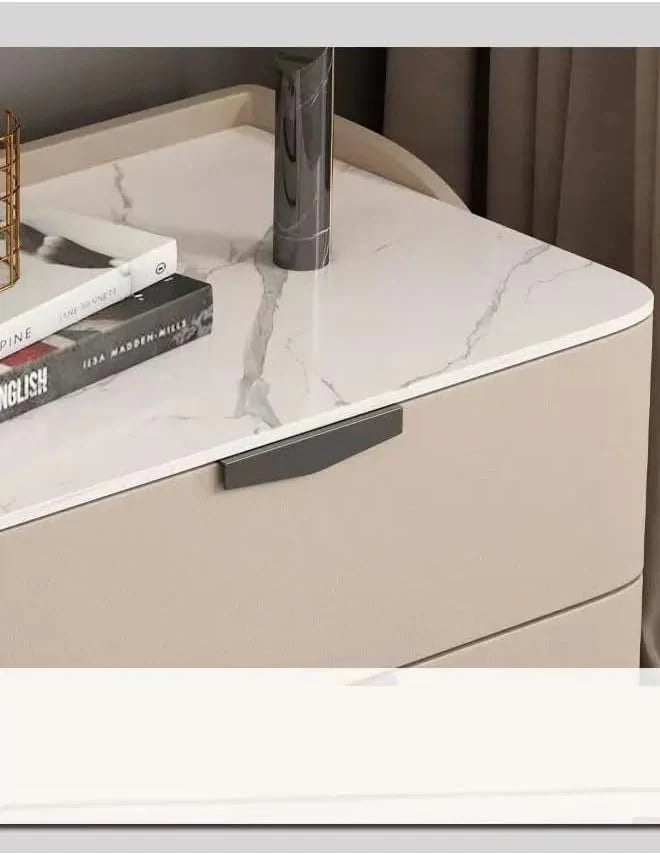 Modern Bedside Table Luxury Nightstands Multifunction Nightstand For Bedroom-GCC Home Center