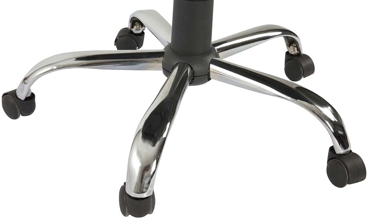 Office Chair, High Back PU Leather Ergonomic Computer Chair - Black-GCC Home Center