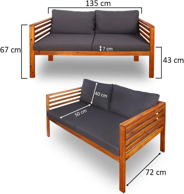 Sectional Sofa Set, Outdoor Sofa For Gardens-GCC Home Center