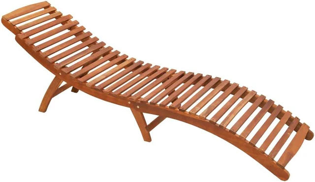 Elegant Folding Curved Sun Lounger-GCC Home Center