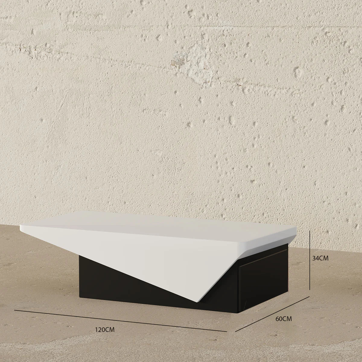 Elegant Modern Coffee Table – with Smart Storage