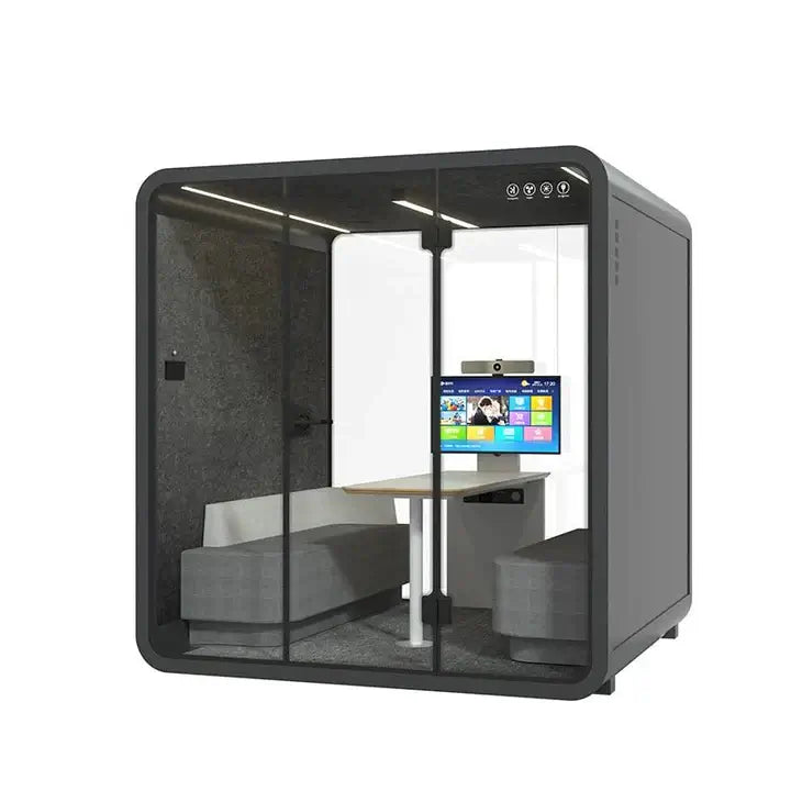 6 Person Pod Silence Booth, Office Soundproof Booth-GCC Home Center