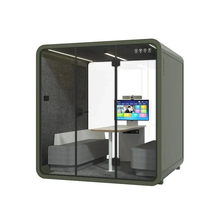 6 Person Pod Silence Booth, Office Soundproof Booth-GCC Home Center