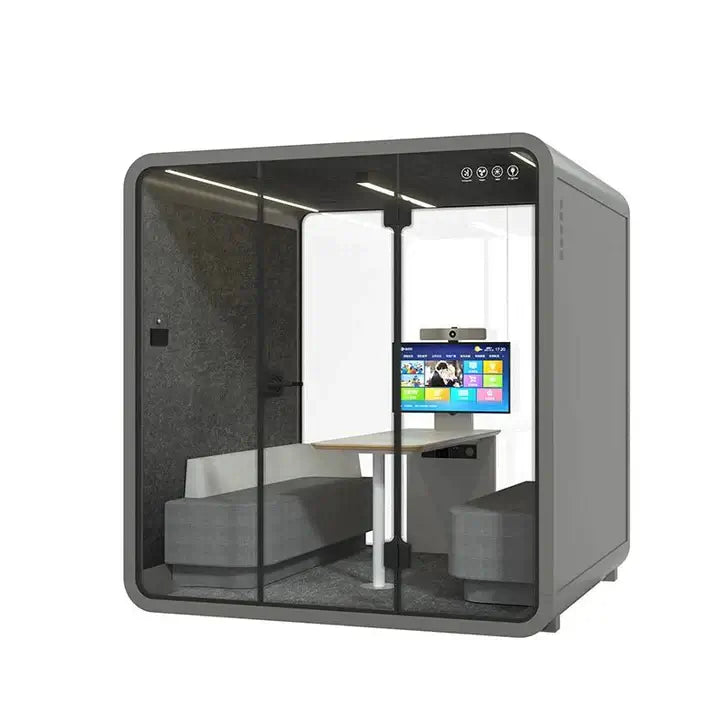 6 Person Pod Silence Booth, Office Soundproof Booth-GCC Home Center