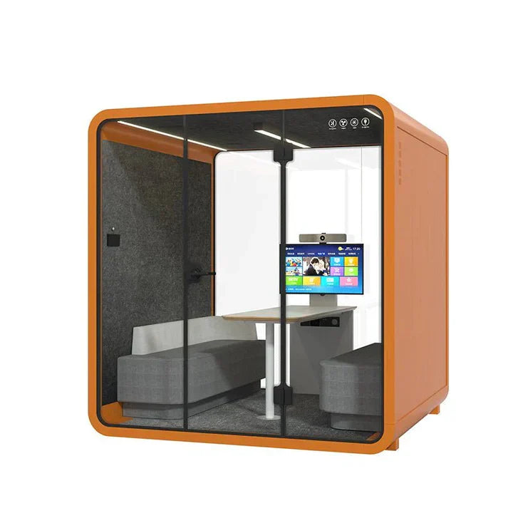 6 Person Pod Silence Booth, Office Soundproof Booth-GCC Home Center