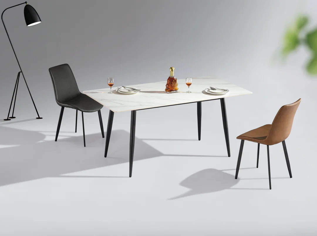 Sintered stone Dining Table w/ Simple Style Leg-GCC Home Center