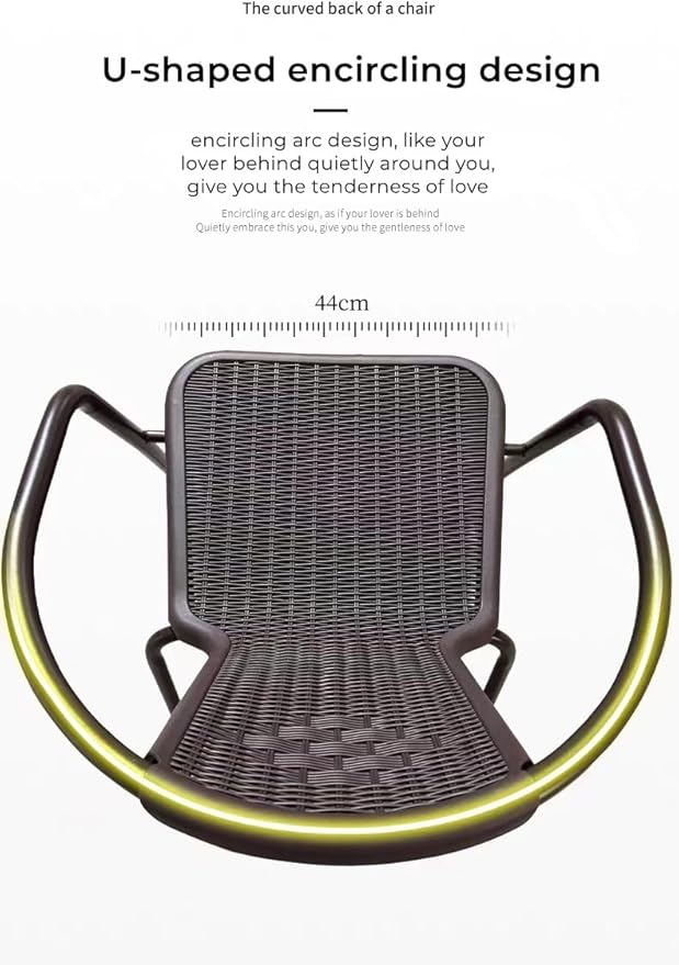 Dining Set 7 Piece Outdoor Furniture Patio Dining Table and Chair Balcony - Anthracite & Grey-GCC Home Center