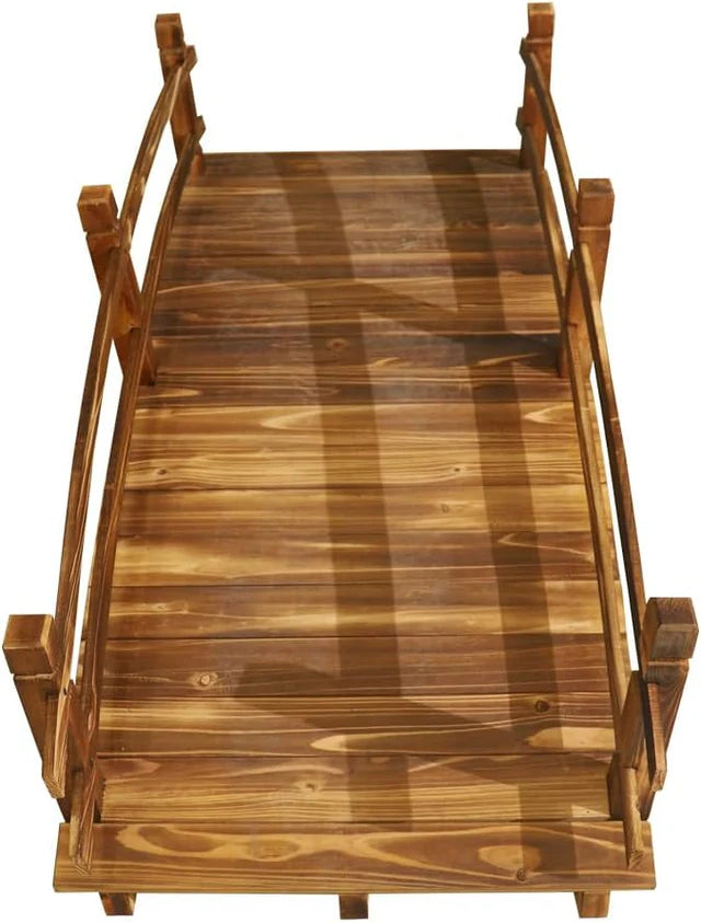 Wooden Arch Footbridge-GCC Home Center