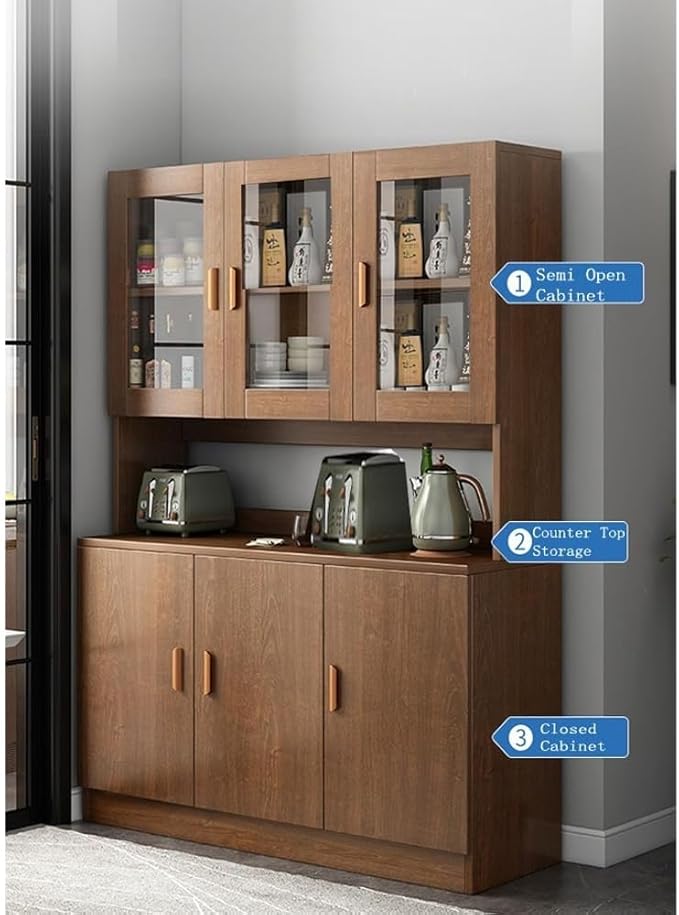Sleek Space Minimalist Living Room Wall Cabinet Wardrobe