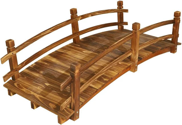 Wooden Arch Footbridge-GCC Home Center