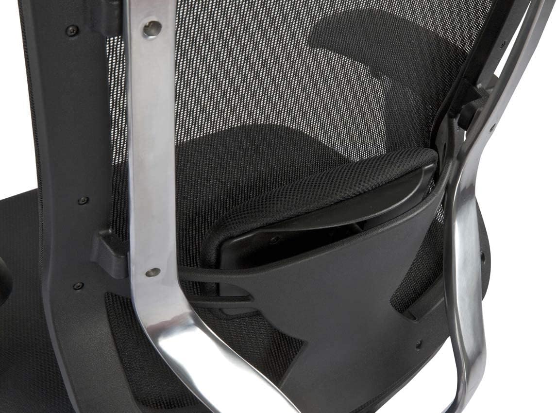 Ergonomic Mesh Chair With High Back Support - Modern & Ergonomic Office Chair (Black)-GCC Home Center