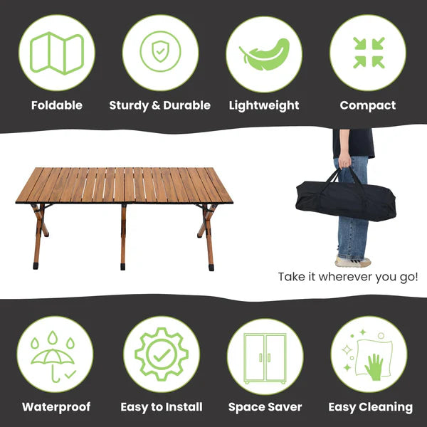 Lightweight Portable Folding Camping Table