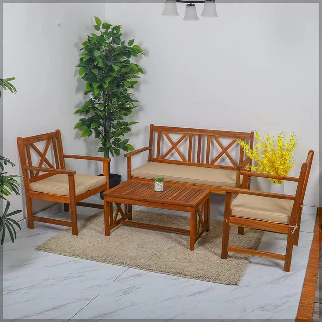 Wooden Sofa Set Outdoor-GCC Home Center