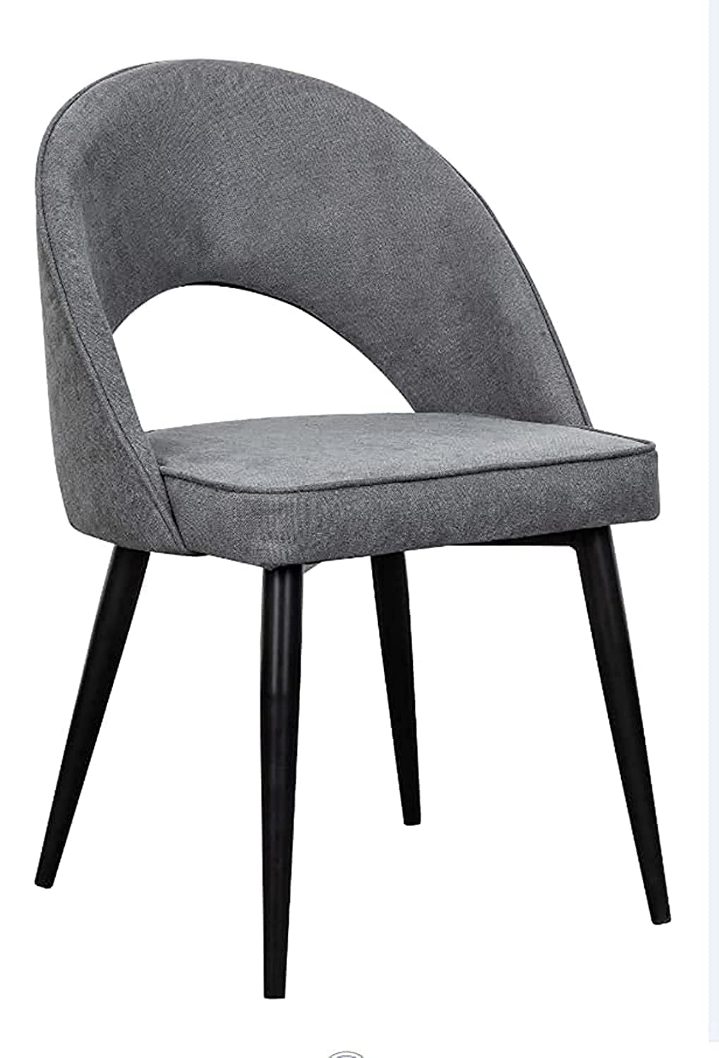LANNY Dining Room/Restaurant Chair/Hotel chair/Office Visitor Chair/Modern Medium Back Luxury Lamb Wool Chair SZ813 (off white)-GCC Home Center