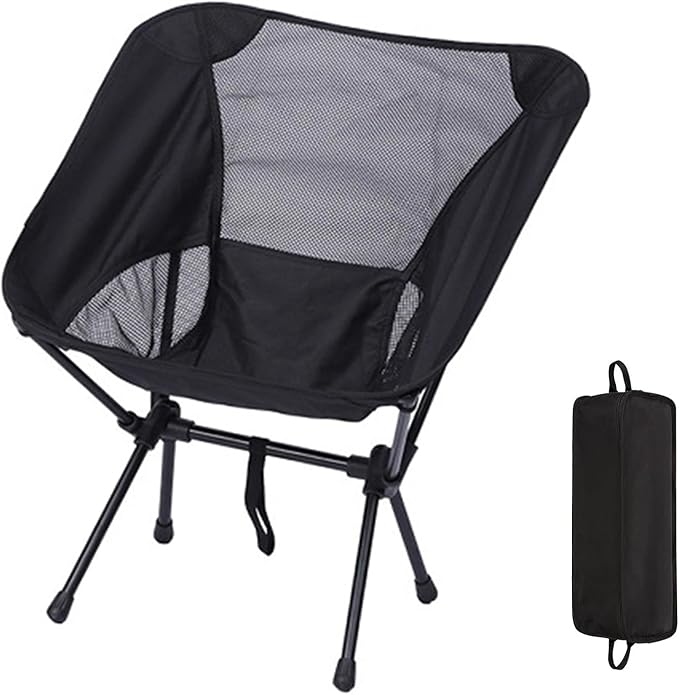 Camping Chair, Ultralight Folding Beach Chair, Heavy Duty Foldable Camping Chair with Carry Bag for Picnic-GCC Home Center